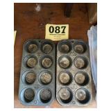 Vintage muffin tins