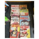 Vintage car and hot rod magazines