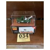 Diecast tow truck hess gasoline
