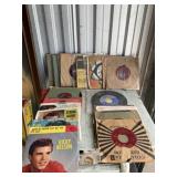 Vintage 45 records lot