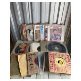 Vintage 45 records lot
