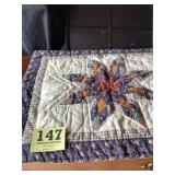 Quilted piece