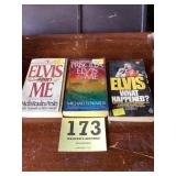 Three Elvis Presley paperbacks