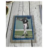 Michael Jordan upper deck card baseball