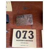 US Navy belt buckle