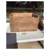 Vintage Wooden Shipping Crate