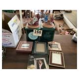 Small picture frame lot and decorations lot