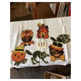 Vintage Paper Halloween Decorations