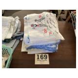 Pillowcases and linens lot AM