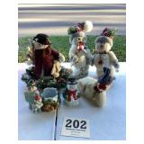 Christmas Snowmen decorations