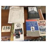 Civil War books and officers pattern set lot