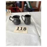 Vintage Silverplated Sugar & Creamer