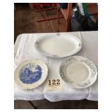 Lot of 3 Plates