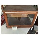 Old country store display case