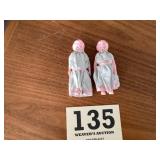 Two vintage celluloid dolls