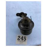 Vintage BrassOil lamp with Wall Bracket