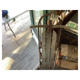 Vintage wooden runner sled