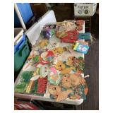 Lot of Easter & Fall decorations Vintage and New