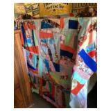 Vintage unfinished quilt