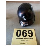 Adam Dunn autographed mini baseball helmet