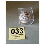 Brooks Robinson signed baseball