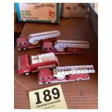 diecast firetruck lot