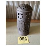 Rustic candle holder