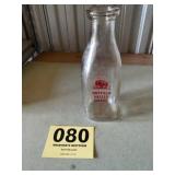 Square Painted quart Buffalo Valley dairy milk