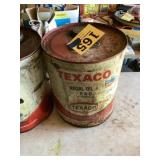Vintage Texaco oil can