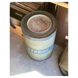 Union carbide vintage gas can calcium carbide