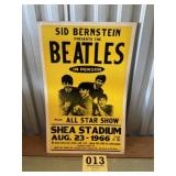 Vintage Beatles poster