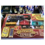 Radio, control G gauge train, set coastal express