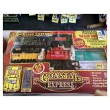Radio controlled G gauge train set