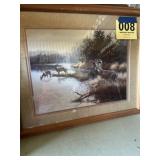 Julie Crocker, deer print