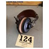 Vintage military headphones