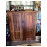 Storage Cabinet contents, and items on top are