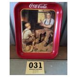 1987 Coca-Cola tray