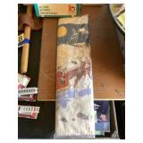 Santa Claus tablecloth vintage sealed