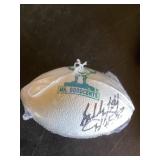 Bobby Bell autographed mini football