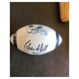 Calvin Hill autographed mini football