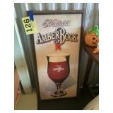 Michelob Amber Bach beer sign
