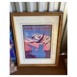 Remember Pearl Harbor framed program