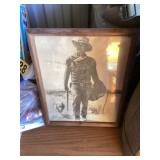 Frame John Wayne photo