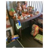 Small end table contents not included