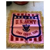 Camp Forest military silk