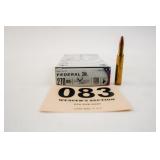 FEDERAL 270 WIN 130 GR SP 1 BOX(20 RNDS)