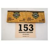 PATRIOT SPORTS 223 REM 55GR FMJ 2 BOXES(40 RNDS)