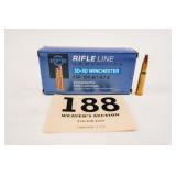 PPU 30-30 WIN 150GR FSP 1 BOX(20 RNDS)