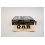 BLAZER 9MM LUGER 124 GR FMJ 2 BOXES(100 RNDS)