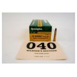 REMINGTON 22 HORNET 45GR PSP 1 BOX(50 RNDS)